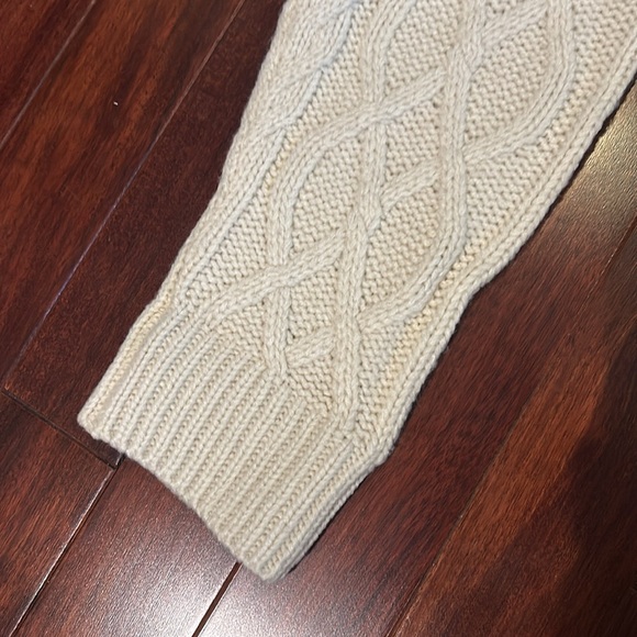 Otinka Cable Pullover In Birch - Picture 6 of 9